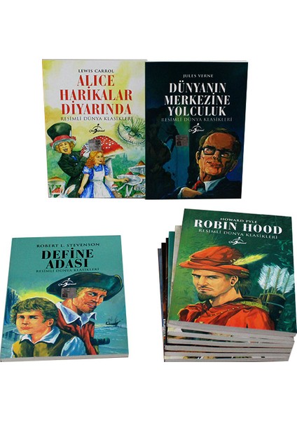 Çocuklar Için Kütüphane Seti - 10 Kitap