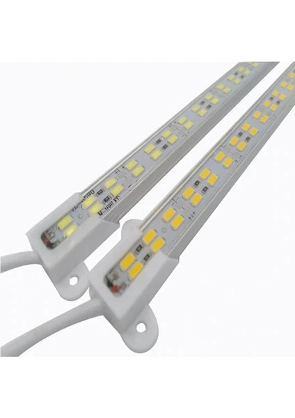 Dora Led  Su Geçirmez LED Bar Beyaz Su Geçirmez Çubuk LED Çift Sıra 12V