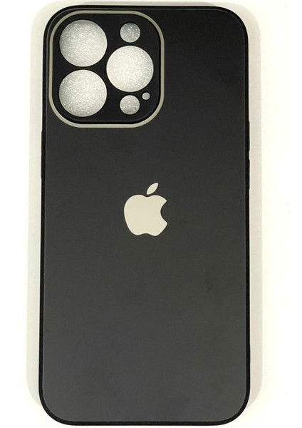 Apple iPhone 12 Pro Max Mat Cam Lansman Logolu Koruma Kılıfı