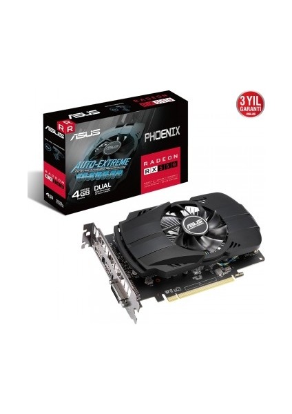 Asus PH-RX550-4G-EVO 4gb Gddr5 HDMI DVI Dp 128BIT