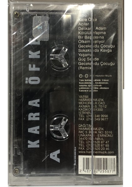 Kara Öfke ( Kaset