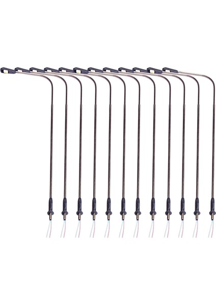 10PCS Model Demiryolu Lambası Post 20MA Mevcut Lampost Modelleri Kum Tablo 13CM (Yurt Dışından) indirimleri