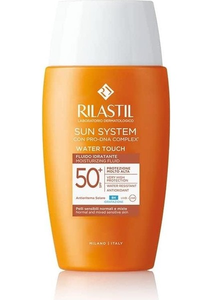 Sun System Water Touch Fluido Idratante Solare Spf 50+ 50 ml