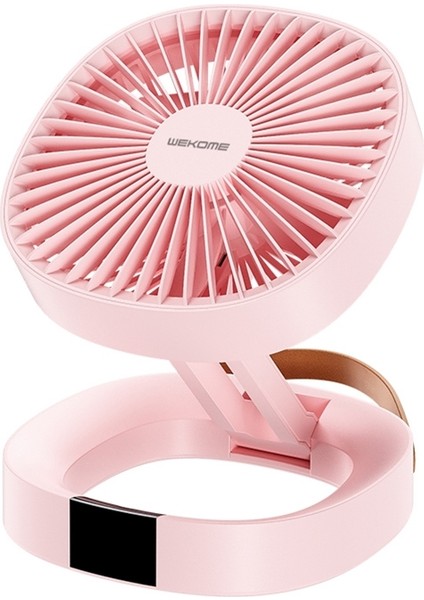 WT-F23 Taşınabilir Katlanabilir Masaüstü Ectric Fan Pembesi (Yurt Dışından)
