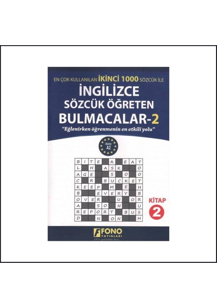 Ingilizce Sözcük Öğreten Bulmacalar A2 Seviye