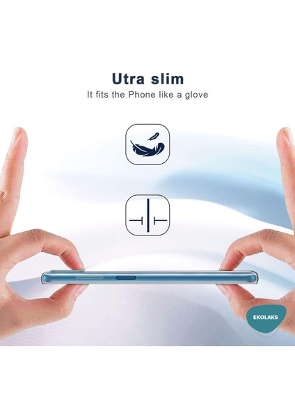 Infinix Note 7 Kılıf Crystal Clear Liquid Soft Transparent Şeffaf Ince Silikon