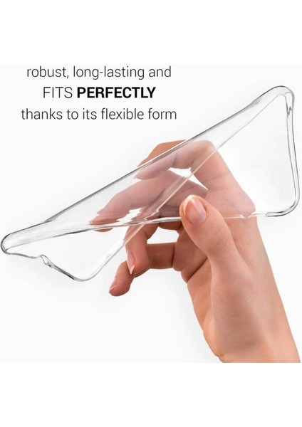 Infinix Note 7 Kılıf Crystal Clear Liquid Soft Transparent Şeffaf Ince Silikon