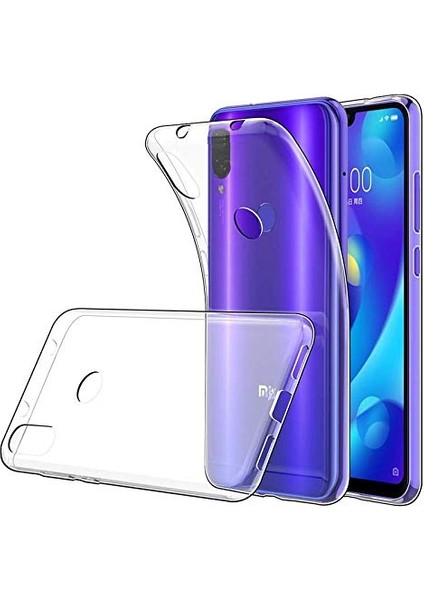 Xiaomi Mi Play Kılıf Crystal Clear Liquid Soft Transparent Şeffaf Ince Silikon