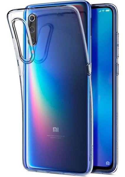 Xiaomi Mi 9 Kılıf Crystal Clear Liquid Soft Transparent Şeffaf Ince Silikon