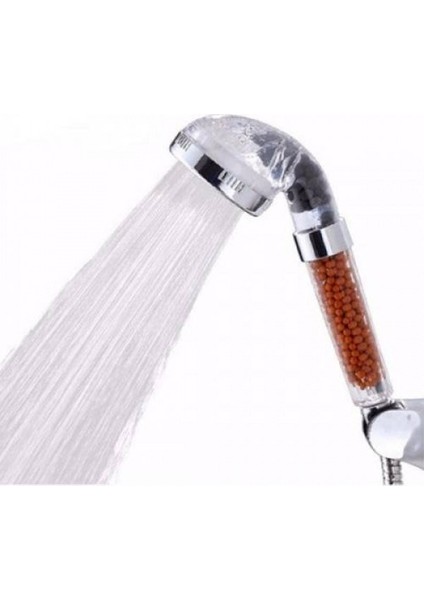 Duş Başlığı 3 Ayarlı Yüksek Basınçlı ve Su Tasarruflu Spa Duş Spreyi Kuru Saç ve Cilde Iyi