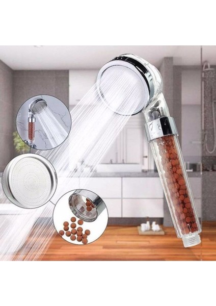 Su Tasarruflu Duş Başlığı - Arıtmalı Duş Başlığı