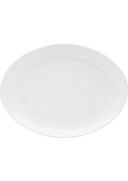 Soley 6'lı Beyaz Kayık Tabak 24 cm