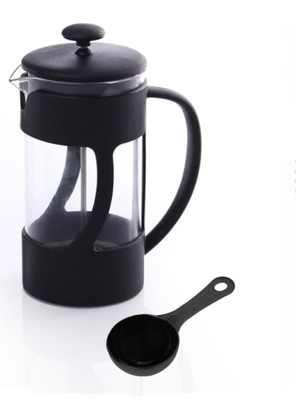 Plastik Kaşıklı French Press 350 ml