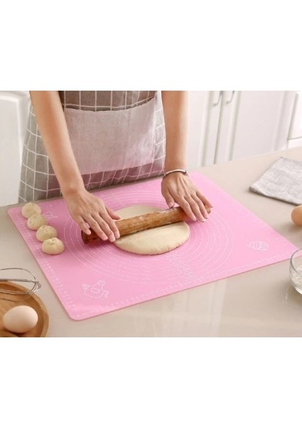 Çok Amaçlı Silikon Hamur Matı 50 x 40 cm Hamur Işi Matı