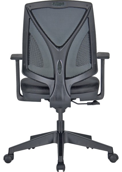 Siyah Fileli Ergonomik Yüksek Sırtlı Ev ve Ofis Çalışma Koltuğu
