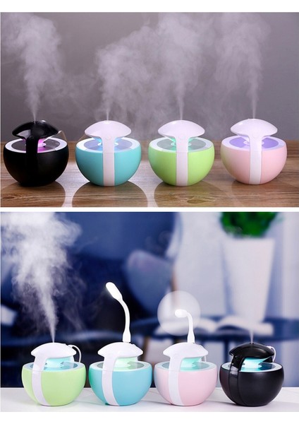 Fanlı ve Işıklı Küre Model Mini Oda Hava Nemlendirici Buhar Makinesi Koku Giderici modelleri