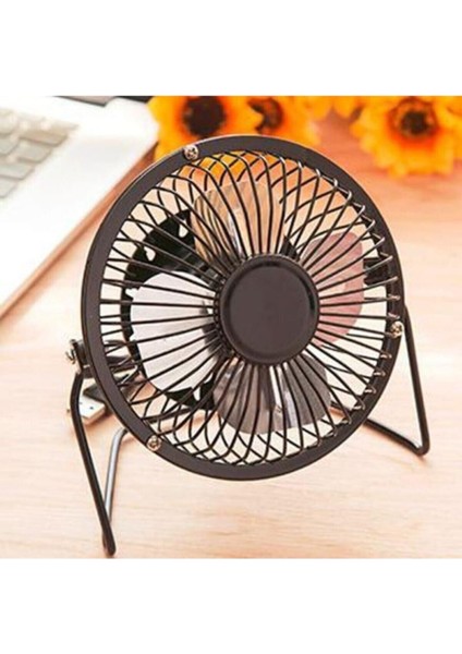 Masa Üstü USB Fan Soğutucu Vantilatör Klima Metal Serinletici Fan