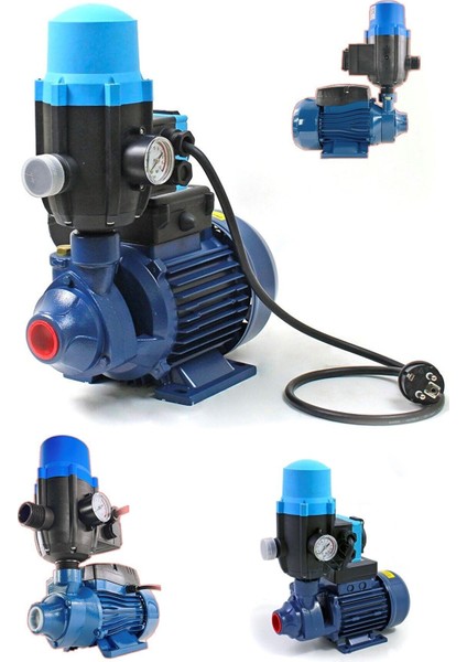 Qb 60 Bakır Su Pompası Paket Hidrofor Otomatik Sistem Su Pompası 0.5hp Tam Bakır Sargı fiyatları