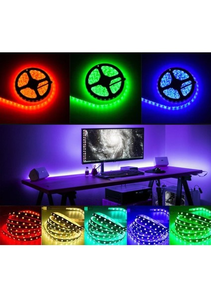 12v 3 Çipli Iç Mekan Ip 20 Şerit Led Beyaz