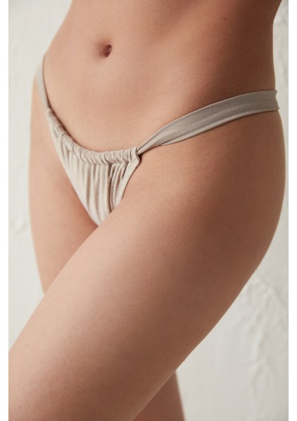 Bej Simli Side Bikini Altı fiyatları