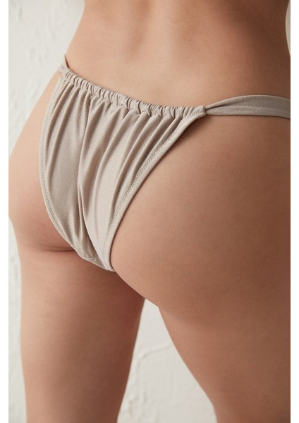 Bej Simli Side Bikini Altı fırsatları