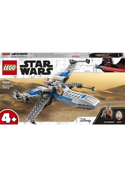 LEGO® Star Wars# Direniş X-Wing# 75297 Poe Dameron Starfighter Yapım Seti; 4 Yaş ve Üzeri Çocuklar için Muhteşem bir Yapım Seti (60 Parça)