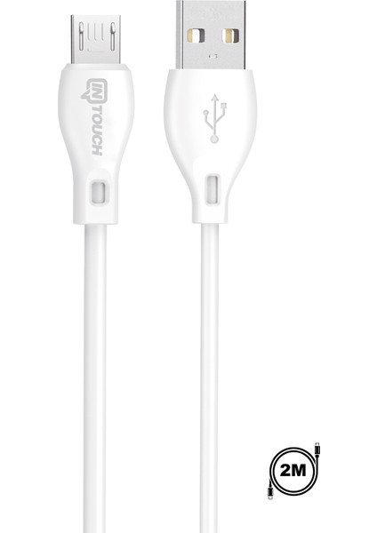 2.4A Micro USB Şarj ve Data Kablosu 2m