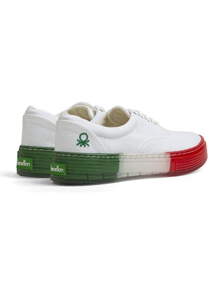 ® | BN-30696-3114 Beyaz Kirmizi - Kadın Spor Ayakkabı