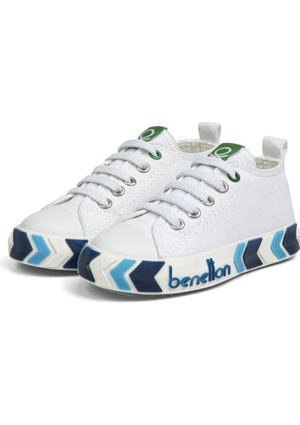 ® | BN-30643 - 3394 Beyaz Lacivert - Çocuk Spor Ayakkabı fırsatları