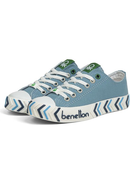 Benetton® | BN-30624-3374 Bebe Mavi - Kadın Spor Ayakkabı