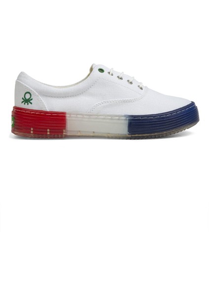 ® | BN-30696-3114 Beyaz Lacivert - Kadın Spor Ayakkabı