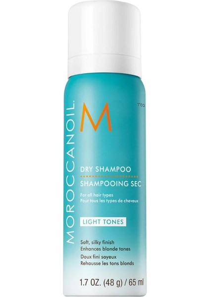 Dry Shampoo Light Açık Renk Saçlar Için Kuru Şampuan 65ml