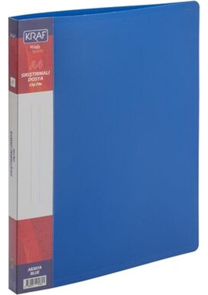 A4 Mavi Sıkıştırmalı Dosya AB307A
