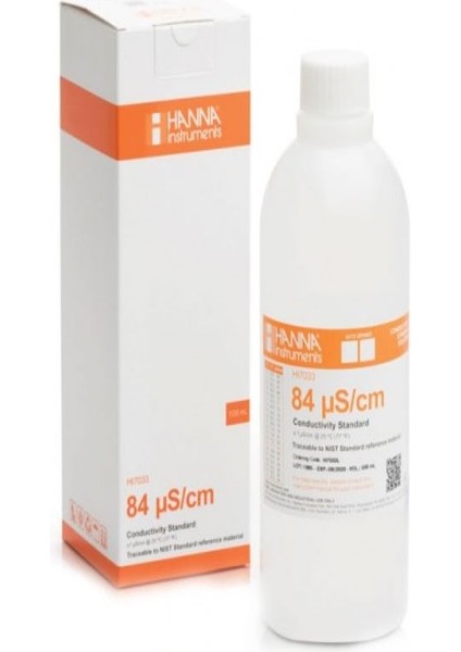 HI7033L Iletkenlik 84µs/cm Kalibrasyon Çözeltisi 500ML