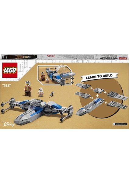 LEGO® Star Wars# Direniş X-Wing# 75297 Poe Dameron Starfighter Yapım Seti; 4 Yaş ve Üzeri Çocuklar için Muhteşem bir Yapım Seti (60 Parça)