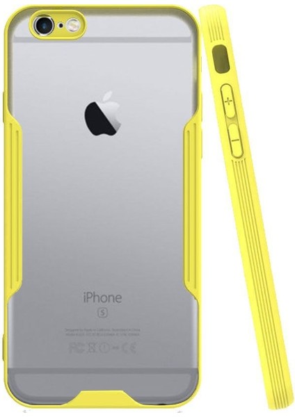 Apple iPhone 6s Tam Korumalı Renkli Kenarlı Parfe Kılıf
