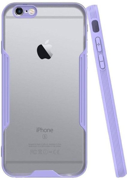 Apple iPhone 6 Tam Korumalı Renkli Kenarlı Parfe Kılıf