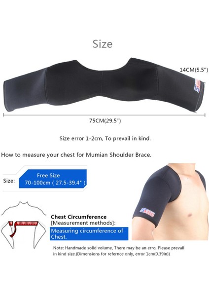 Çift Taraflı Omuz Koruyucu Destek (Yurt Dışından) modelleri