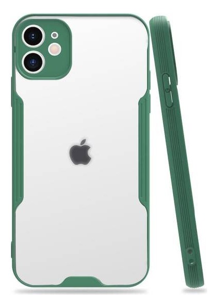 Apple iPhone 11 Tam Korumalı Renkli Kenarlı Parfe Kılıf