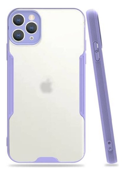 Apple iPhone 11 Pro Tam Korumalı Renkli Kenarlı Parfe Kılıf