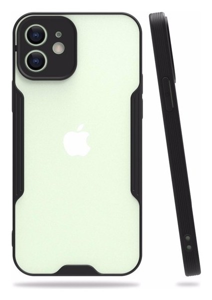 Apple iPhone 12 Mini Tam Korumalı Renkli Kenarlı Parfe Kılıf