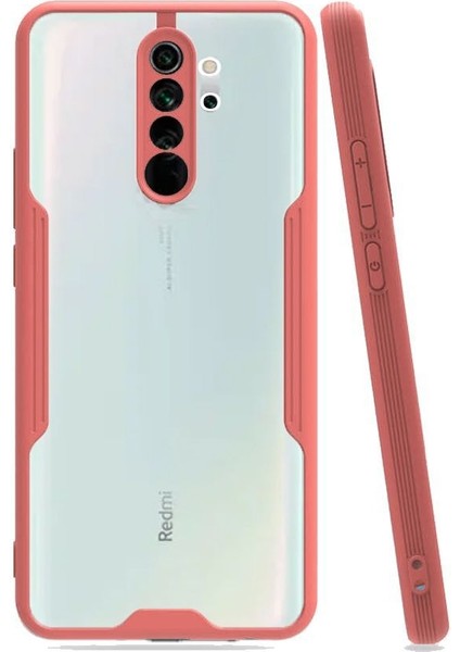 Xiaomi Redmi Note 8 Pro Tam Korumalı Renkli Kenarlı Parfe Kılıf