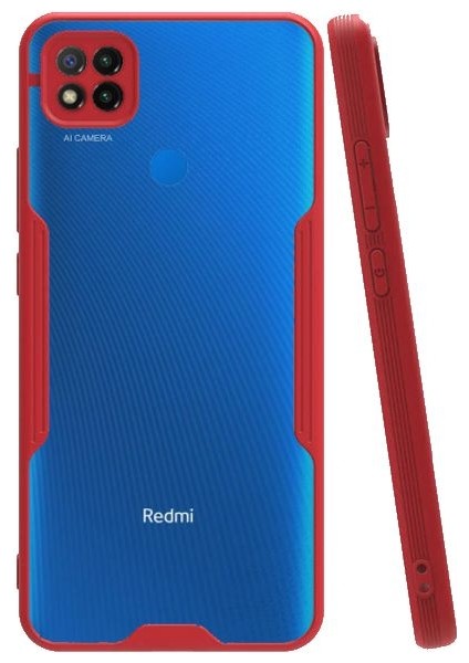 Xiaomi Redmi 9c Tam Korumalı Renkli Kenarlı Parfe Kılıf