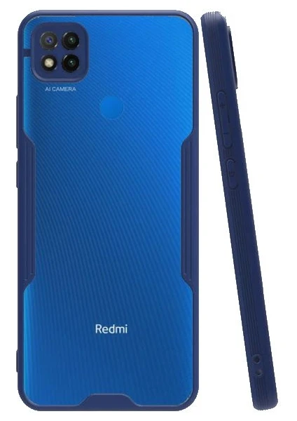 Xiaomi Redmi 9c Tam Korumalı Renkli Kenarlı Parfe Kılıf