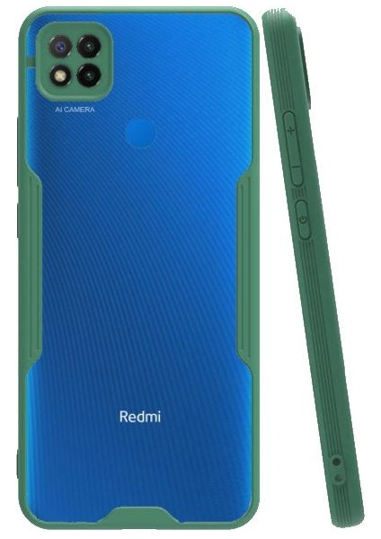 Xiaomi Redmi 9c Tam Korumalı Renkli Kenarlı Parfe Kılıf
