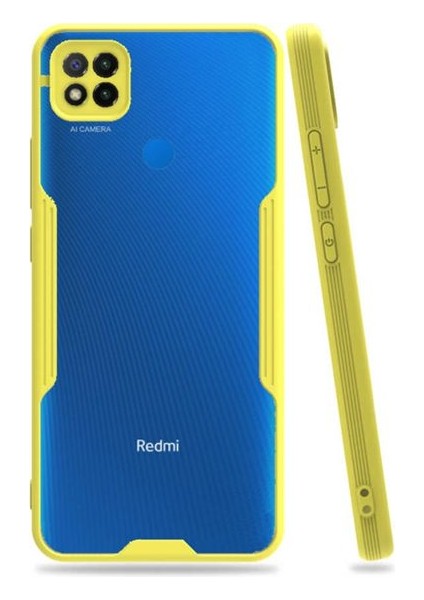 Xiaomi Redmi 9c Tam Korumalı Renkli Kenarlı Parfe Kılıf