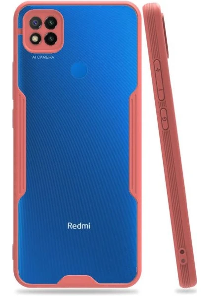 Xiaomi Redmi 9c Tam Korumalı Renkli Kenarlı Parfe Kılıf