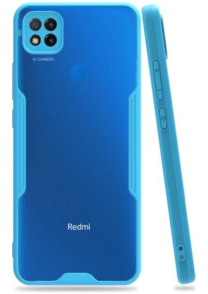 Xiaomi Redmi 9c Tam Korumalı Renkli Kenarlı Parfe Kılıf