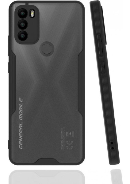 General Mobile Gm 21 Plus Tam Korumalı Renkli Kenarlı Parfe Kılıf