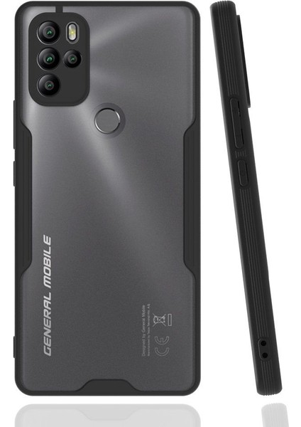 General Mobile Gm 21 Pro Tam Korumalı Renkli Kenarlı Parfe Kılıf